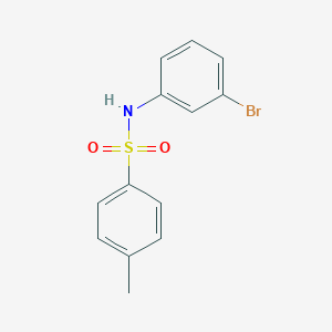 molecular formula C13H12BrNO2S B187743 N-(3-溴苯基)-4-甲基苯磺酰胺 CAS No. 7510-48-7