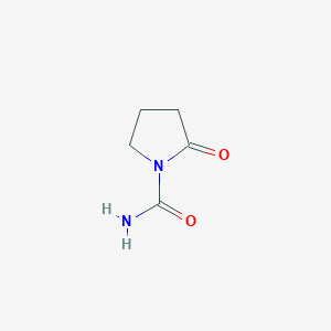 molecular formula C5H8N2O2 B187761 2-氧代吡咯烷-1-甲酰胺 CAS No. 40451-67-0