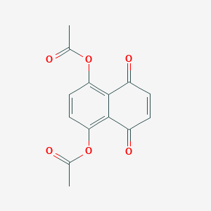 B187797 Naphthazarin diacetate CAS No. 14569-45-0