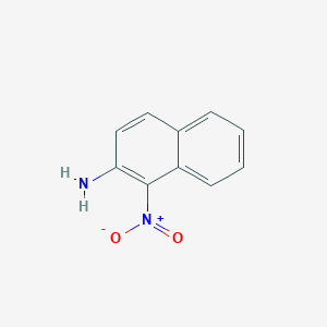 molecular formula C10H8N2O2 B187811 1-硝基萘-2-胺 CAS No. 606-57-5