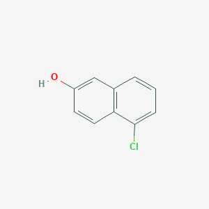 molecular formula C10H7ClO B187820 5-氯萘-2-醇 CAS No. 116668-72-5