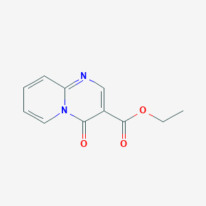 molecular formula C11H10N2O3 B187828 4-氧代-4H-吡啶并[1,2-a]嘧啶-3-羧酸乙酯 CAS No. 32092-18-5