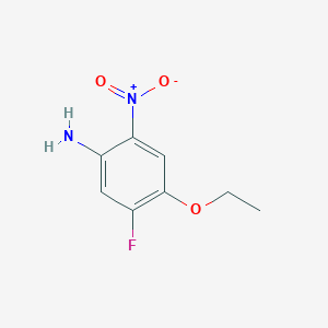 B187832 4-Ethoxy-5-fluoro-2-nitroaniline CAS No. 503541-71-7