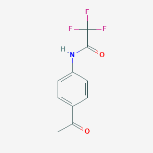 B187837 N-(4-acetylphenyl)-2,2,2-trifluoroacetamide CAS No. 24568-13-6
