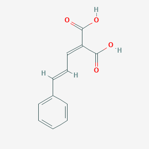 molecular formula C12H10O4 B187853 肉桂亚甲基丙二酸 CAS No. 4472-92-8