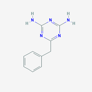molecular formula C10H11N5 B187868 6-苄基-1,3,5-三嗪-2,4-二胺 CAS No. 1853-88-9