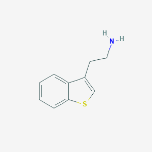 molecular formula C10H11NS B187872 2-(苯并[b]噻吩-3-基)乙胺 CAS No. 14585-66-1