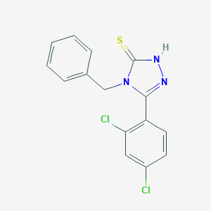 B187883 4-Benzyl-5-(2,4-dichlorophenyl)-4h-1,2,4-triazole-3-thiol CAS No. 23282-91-9