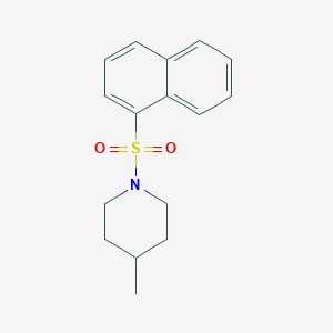 molecular formula C16H19NO2S B187904 2H-苯并[e][1,2]噻嗪-4(3H)-酮 1,1-二氧化物 CAS No. 5510-09-8