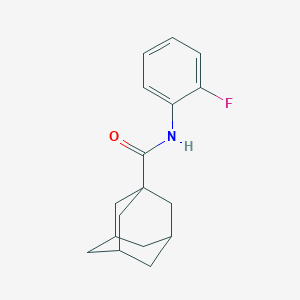 B187911 N-(2-fluorophenyl)adamantane-1-carboxamide CAS No. 71458-43-0