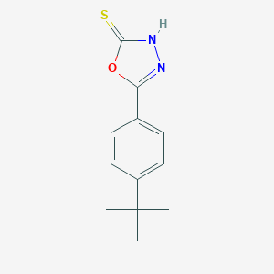 B187931 5-(4-Tert-butylphenyl)-1,3,4-oxadiazole-2-thiol CAS No. 306936-90-3