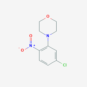 B187952 4-(5-Chloro-2-nitrophenyl)morpholine CAS No. 65976-63-8