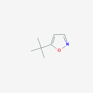 molecular formula C7H11NO B187953 5-叔丁基异恶唑 CAS No. 1122-01-6