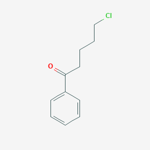 molecular formula C11H13ClO B187955 5-氯-1-苯基戊酮 CAS No. 942-93-8