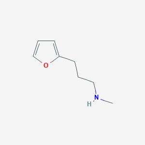 B187960 (3-Furan-2-yl-propyl)-methyl-amine CAS No. 17369-80-1