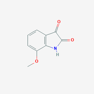 B187970 7-Methoxyindoline-2,3-dione CAS No. 84575-27-9