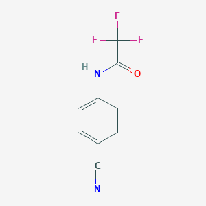 B188017 N-(4-cyanophenyl)-2,2,2-trifluoroacetamide CAS No. 62926-88-9