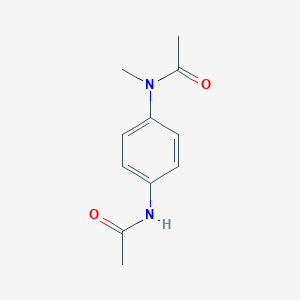 molecular formula C11H14N2O2 B188021 Acetamide, N-methyl-N,N'-p-phenylenebis- CAS No. 2973-22-0