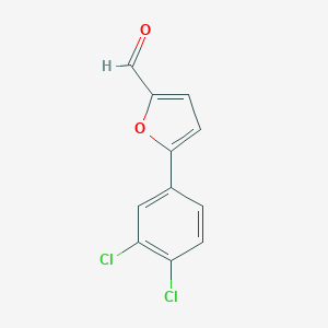 molecular formula C11H6Cl2O2 B188035 5-(3,4-Dichlorophenyl)-2-furaldehyde CAS No. 52130-34-4