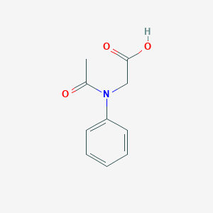 molecular formula C10H11NO3 B188072 Glycine, N-acetyl-N-phenyl- CAS No. 579-98-6