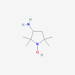 B018809 3-Amino-2,2,5,5-tetramethylpyrrolidin-1-ol CAS No. 34272-83-8