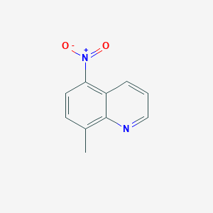 molecular formula C10H8N2O2 B188091 8-甲基-5-硝基喹啉 CAS No. 64976-62-1