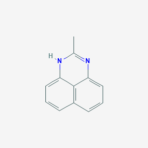 molecular formula C12H10N2 B188098 2-methyl-1H-perimidine CAS No. 5157-10-8