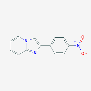 B188108 2-(4-Nitrophenyl)imidazo[1,2-a]pyridine CAS No. 3323-26-0