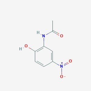 molecular formula C8H8N2O4 B188122 N-(2-羟基-5-硝基苯基)乙酰胺 CAS No. 97-60-9