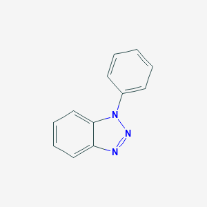 molecular formula C12H9N3 B188123 1-苯基-1H-苯并[d][1,2,3]三唑 CAS No. 883-39-6
