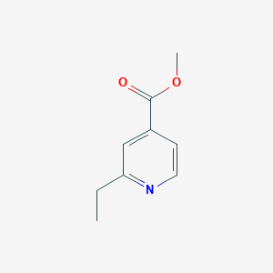 molecular formula C9H11NO2 B188140 Methyl 2-ethylpyridine-4-carboxylate CAS No. 1531-16-4