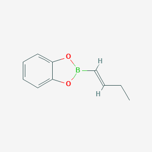 molecular formula C10H11BO2 B188142 (E)-2-(1-Butenyl)-1,3,2-benzodioxaborole CAS No. 106094-36-4