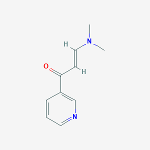 molecular formula C10H12N2O B018815 1-(3-吡啶基)-3-(二甲氨基)-2-丙烯-1-酮 CAS No. 55314-16-4