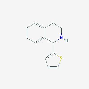 molecular formula C13H13NS B188154 1-(噻吩-2-基)-1,2,3,4-四氢异喹啉 CAS No. 120086-35-3