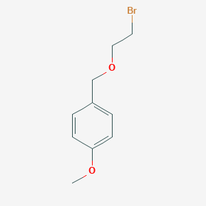 molecular formula C10H13BrO2 B188159 1-[(2-Bromoethoxy)methyl]-4-methoxybenzene CAS No. 149966-28-9