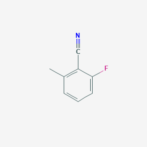 molecular formula C8H6FN B188161 2-Fluoro-6-methylbenzonitrile CAS No. 198633-76-0