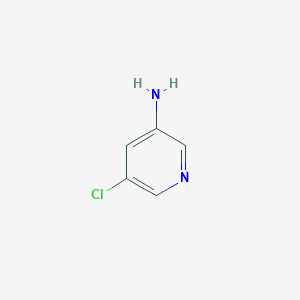 molecular formula C5H5ClN2 B188169 3-氨基-5-氯吡啶 CAS No. 22353-34-0