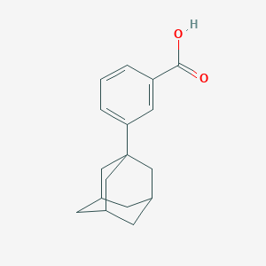 molecular formula C17H20O2 B188203 3-Adamantan-1-ylbenzoic acid CAS No. 135077-81-5