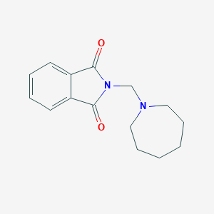 molecular formula C15H18N2O2 B188208 N-((Hexahydro-1H-azepin-1-yl)methyl)phthalimide CAS No. 94028-94-1