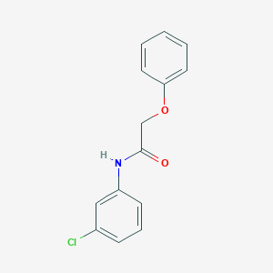molecular formula C14H12ClNO2 B188218 N-(3-chlorophenyl)-2-phenoxyacetamide CAS No. 18861-20-6