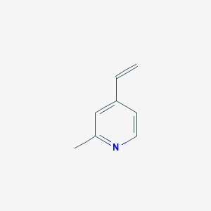 molecular formula C8H9N B188247 4-Vinyl-2-picoline CAS No. 13959-33-6