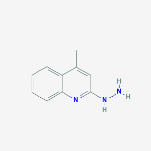 B188251 2-Hydrazino-4-methylquinoline CAS No. 21703-52-6