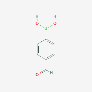 molecular formula C7H7BO3 B188256 4-甲酰基苯硼酸 CAS No. 87199-17-5