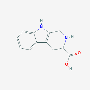molecular formula C12H12N2O2 B188261 1,2,3,4-Tetrahydro-beta-carboline-3-carboxylic acid CAS No. 6052-68-2