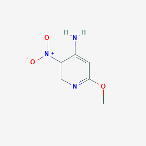 molecular formula C6H7N3O3 B188275 2-Methoxy-5-nitropyridin-4-amine CAS No. 127356-38-1
