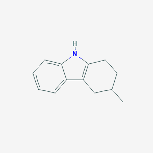 molecular formula C13H15N B188296 3-甲基-2,3,4,9-四氢-1H-咔唑 CAS No. 6933-54-6