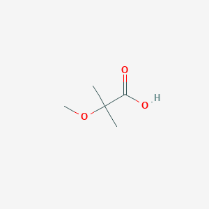 molecular formula C5H10O3 B188304 2-甲氧基-2-甲基丙酸 CAS No. 13836-62-9