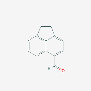 molecular formula C13H10O B188306 1,2-Dihydroacenaphthylene-5-carbaldehyde CAS No. 5345-46-0