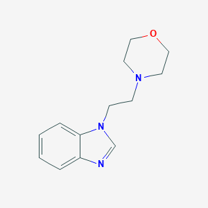 molecular formula C13H17N3O B188308 1-(2-Morpholin-4-yl-ethyl)-1H-benzoimidazole CAS No. 5322-94-1
