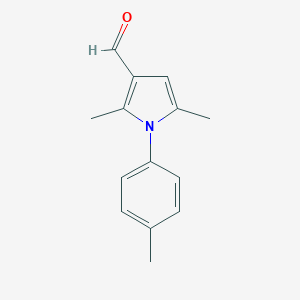 molecular formula C14H15NO B188318 2,5-dimethyl-1-(4-methylphenyl)-1H-pyrrole-3-carbaldehyde CAS No. 327060-71-9